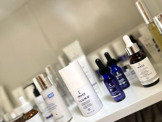 We proudly use Image Skincare products for treatments.