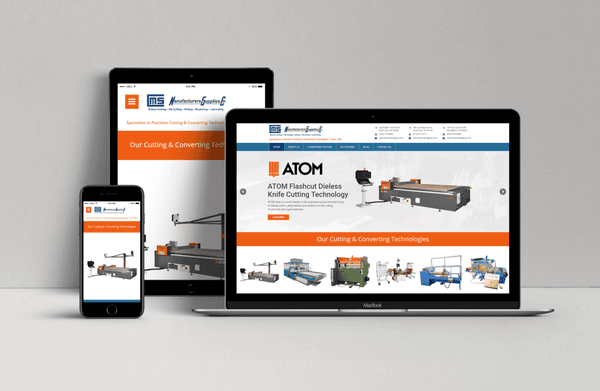 Website design for Manufacturers Supplies Company