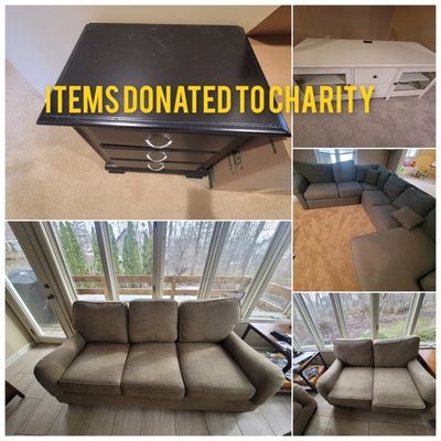 Donated items