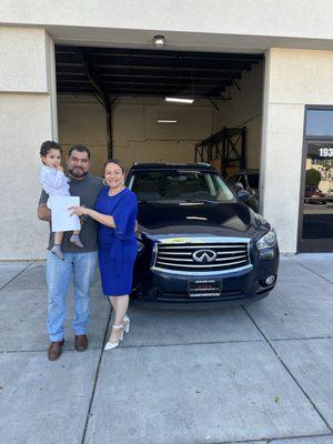 2015 Infiniti QX60 purchased from Azari Motorsports!