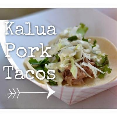 Kalua Pork Tacos