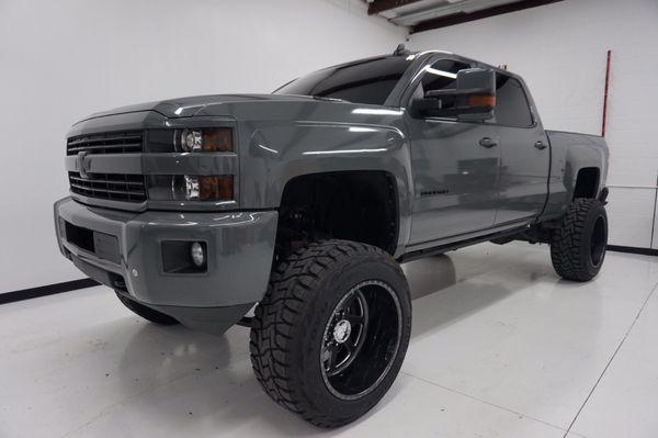 Nardo grey Silverado.