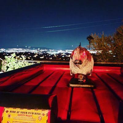 El Jefe overlooking the San Fernando Valley.