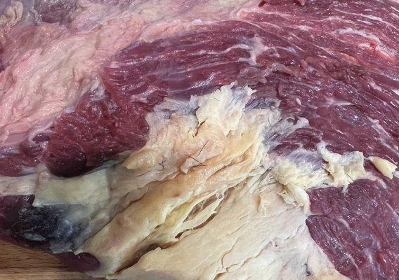 Hair and discoloration of meat