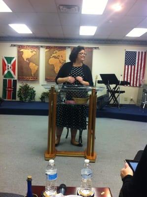 Pastor Karen Spano