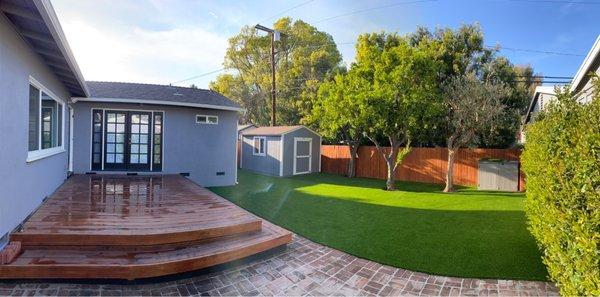 We love our incredible new backyard! Thank you Ivar, Mike, and the incredible team at Preferred Turf.