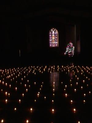 Winter solstice labyrinth walk