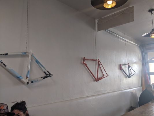 Love this place. Bike frames