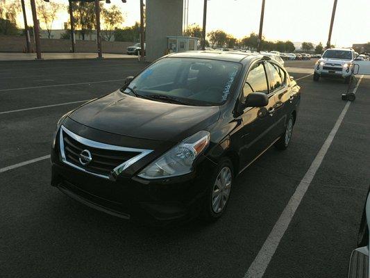 Brand New Nissan Sentra...Neat and Clean. Just waiting for its next road trip!