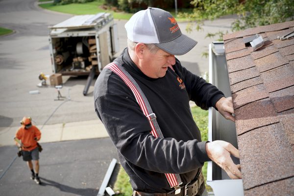 Installing a gutter