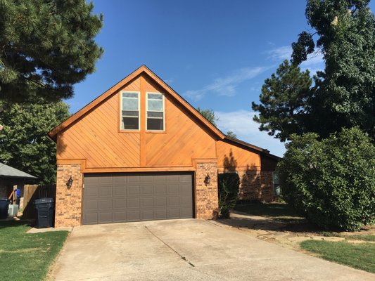 2nd story addition onto the existing garage!