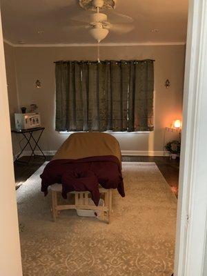 Massage room