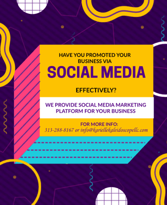 We Offer Social Media Marketing