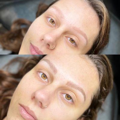 Brow Correction with Combo Nano Brows