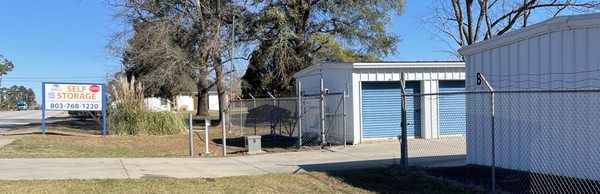 Fenced, lighted and secure location