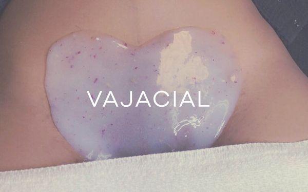 We offer VAJACIALS! $75 as a stand alone service or $45 when added to any brazilian bikini waxing service.