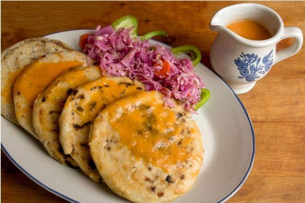 Chicharron Pupusas