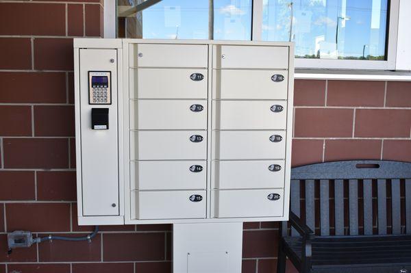 Book lockers.