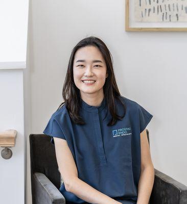 Dr. Ana Kim, DMD our Endodontist.
Endodontists are dentists who specialize in root canals.