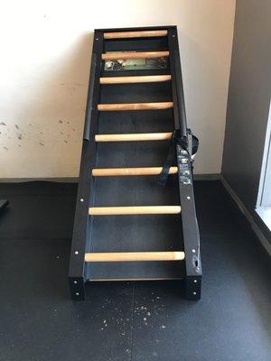 Mobil ladder. Like rotating stairs, only ladder-form.