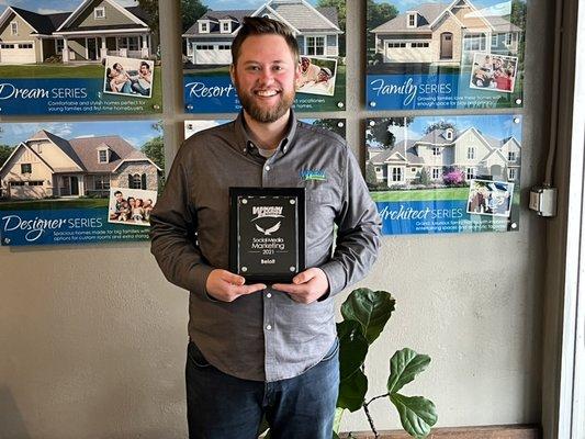 Wausua Homes Beloit award