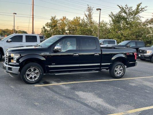 My daughter and her new (to her) F150!