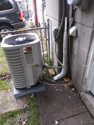 New Central Air System installed