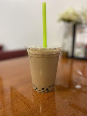 Original milk tea with boba