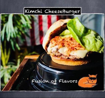 Kimchi burger