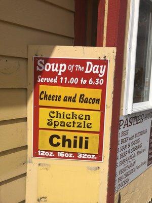 Soup of the day