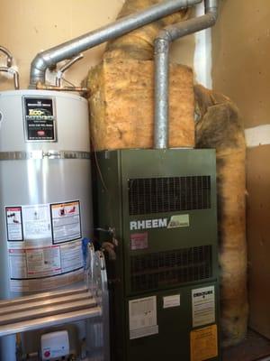 Before Jensen Mechanical replaced my HVAC. - Jeff G.