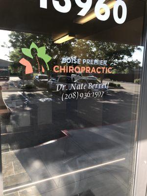 Boise Premier Chiropractic - Front Door