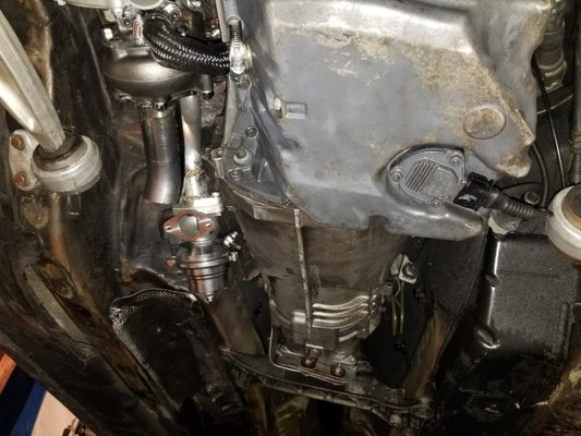 M54b30 bottom mount turbo install