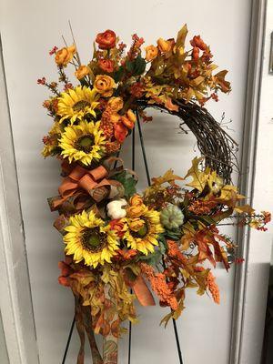 CUSTOM FALL WREATH