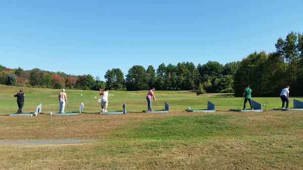 Teeing off