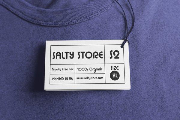 clothing hang tags printed in full color