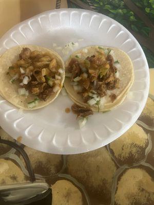 Tripe tacos