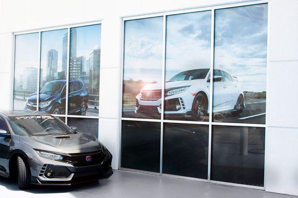 Brand Honda Window Graphics