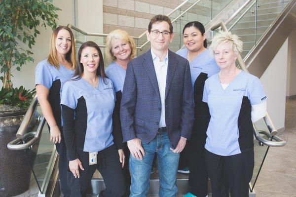 Our team's goal is to create a top-notch orthopedic experience in a friendly, compassionate environment for each and every patient.