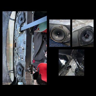 Four Skar 6.5" Door Speakers Install (Front & Rear) in a 2005 Honda Civic