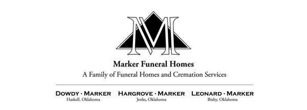 Marker Funeral Homes has 3 convenient locations in Bixby, Jenks and Haskell.