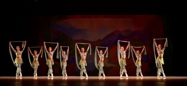 The Scarf Dance from the 2019 Performance of "La Bayadere"