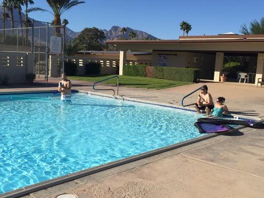 Poolside