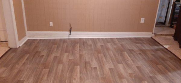 What my finished floor looks like!!