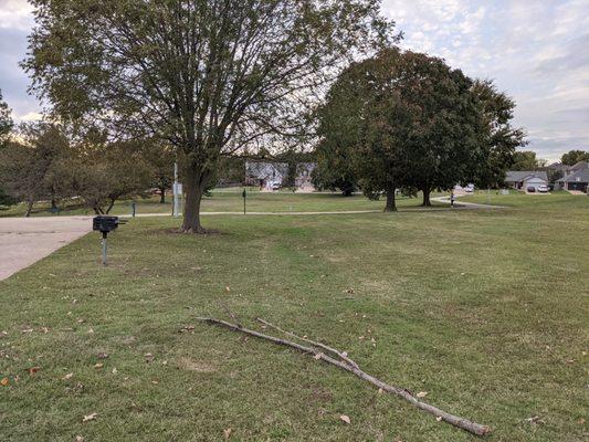 Open space at Robert J Riggs Jr Park, Tulsa