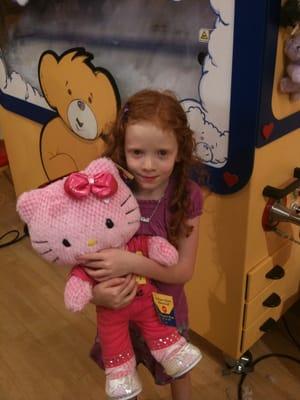 Ella's Hello Kitty for her Birthday