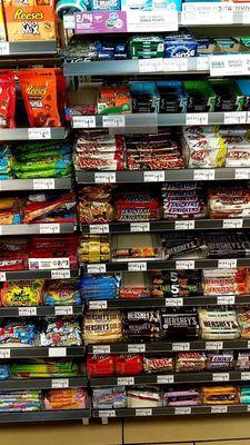 I was craving candy and didn't know what they had in stock ... if you're craving candy too, this is for you.