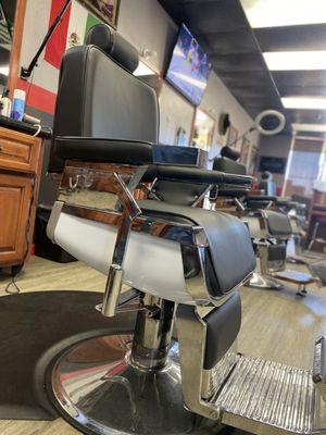 Barber Chair Ready to Keep Turning