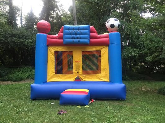 Sports Theme Moon Bounce