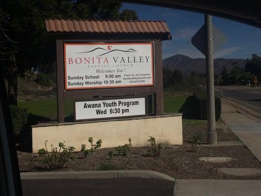 Bonita Valley Baptist Church